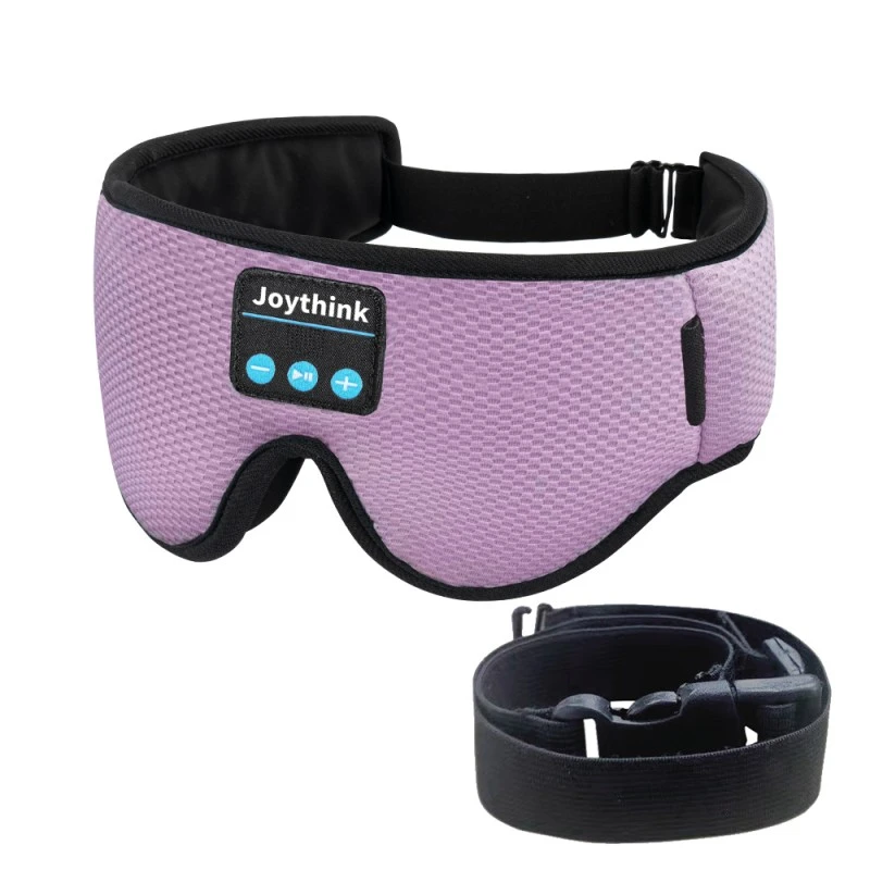Autó bluetooth alvás szemmaszk lila