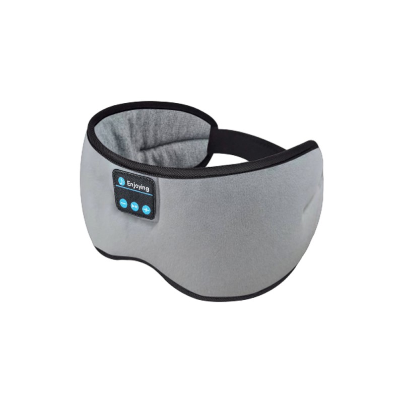 Pamutszürke központú Bluetooth szemmaszk