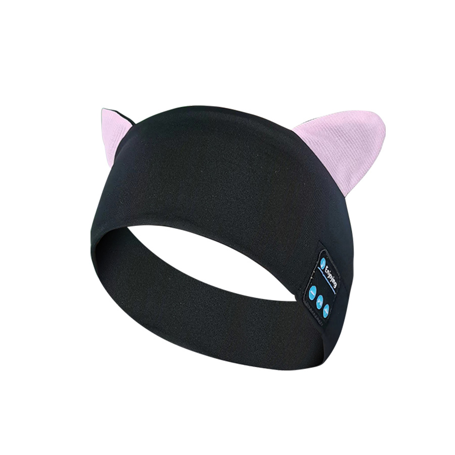 Gyermek Bluetooth fejpánt Sleep Eye Mask Cat