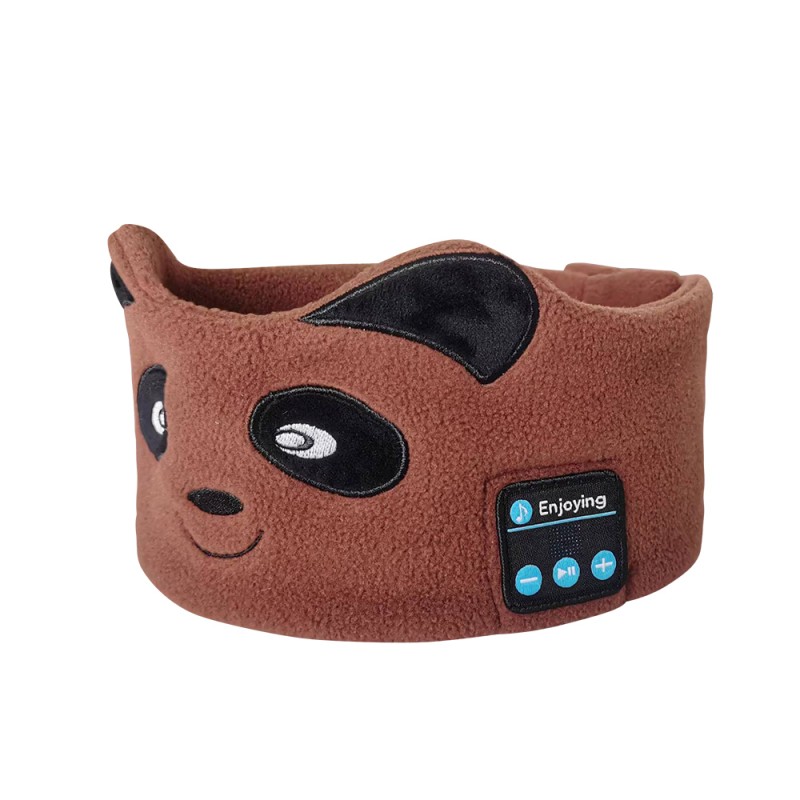 Kids Bluetooth fejpánt Sleep Eye Mask panda