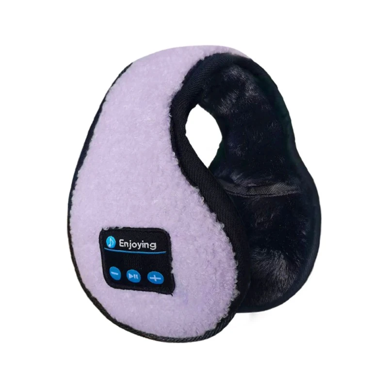 Lila állítható mini Bluetooth fültokok