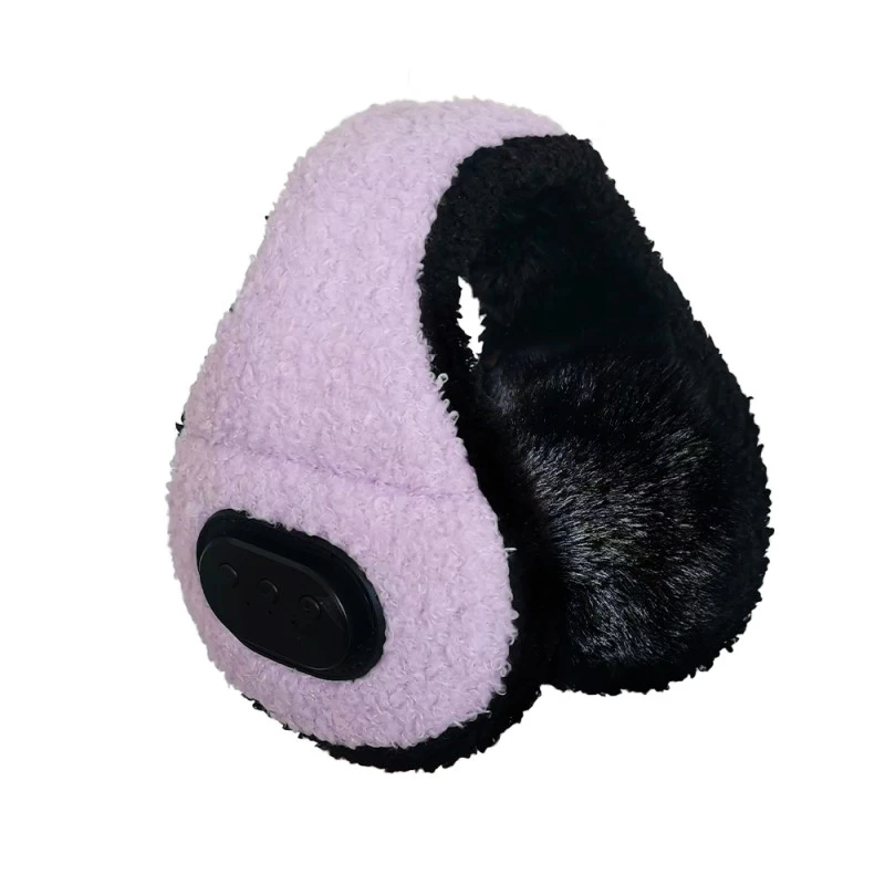 Lila Terry Bluetooth fül muffok